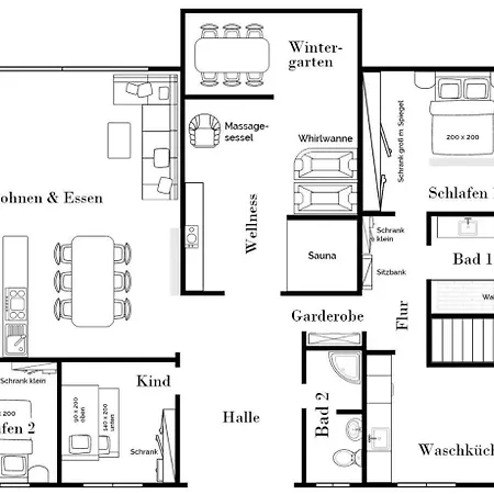 Suederhafen - Kleiner Luxus アパート *